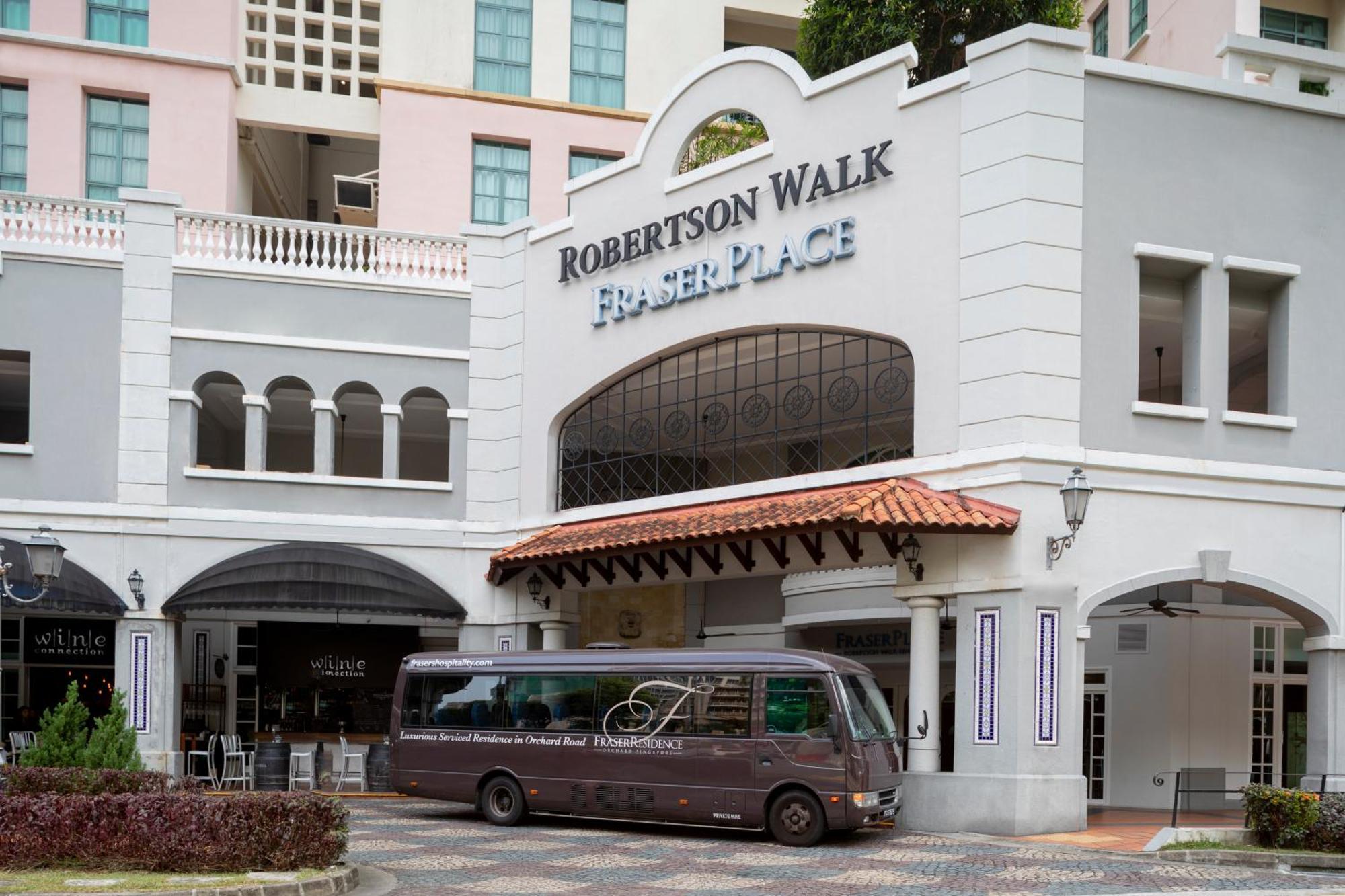 Fraser Place Robertson Walk Singapur Exterior foto Entrance of Robertson Walk
